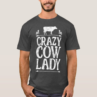 Camiseta Donos de Fazendas para a fazenda da vaca louca Eng