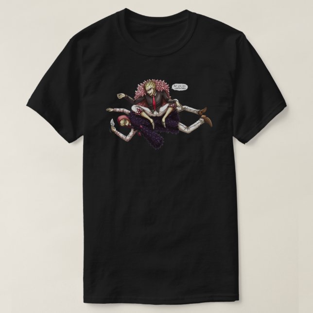 Camiseta Donquixote Rosinante One Piece Essential  (Frente do Design)