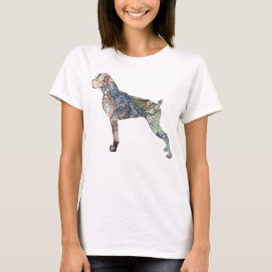 Camiseta Dons Boxer, Cachorro, Ideias Boxer Gift, Senhoras