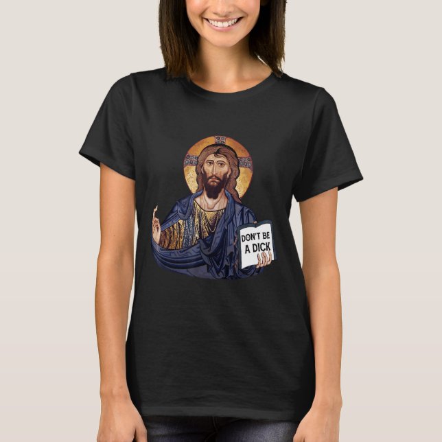 Camiseta Dont Be A Jesus Book  (Frente)