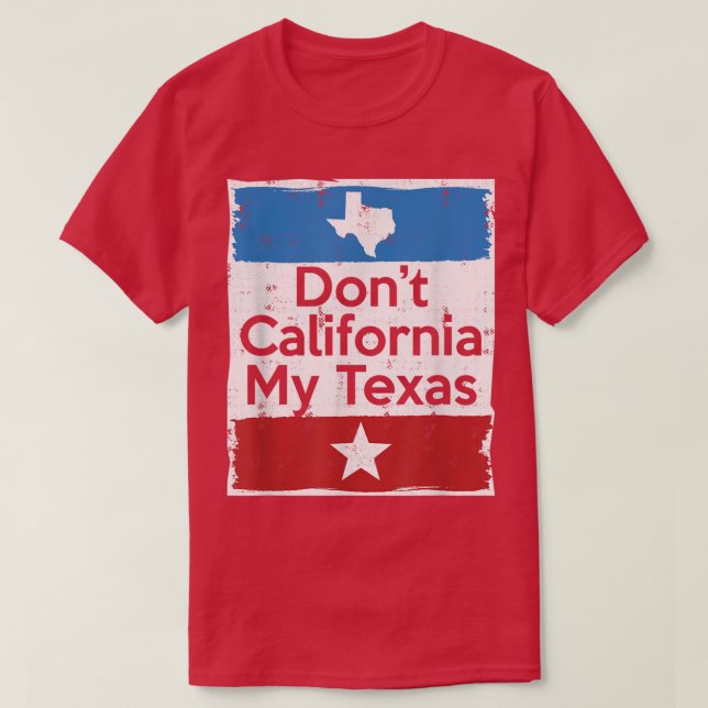 Camiseta Dont California My Teas (Frente do Design)