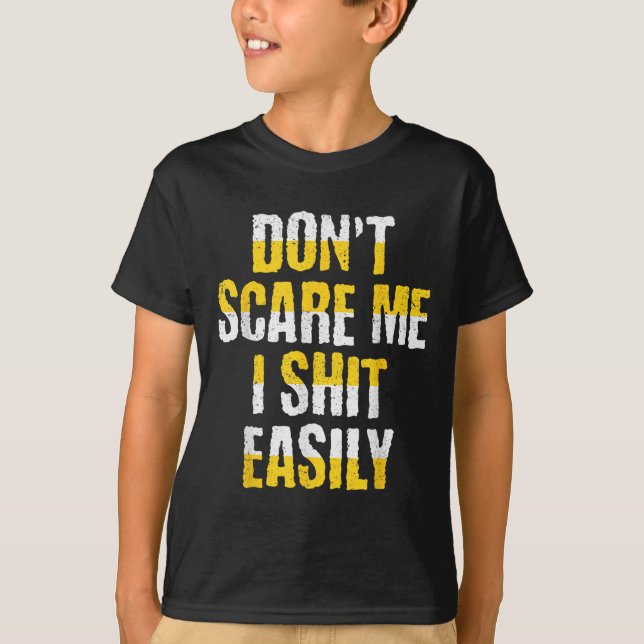 Camiseta Don't E Me I Easily Funny Sarcastic Quote Men Wome (Frente)