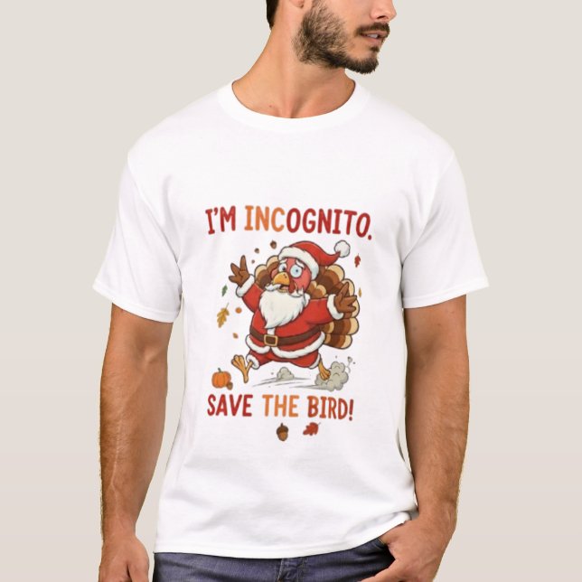 Camiseta don't eat me i'm santa claus (Frente)