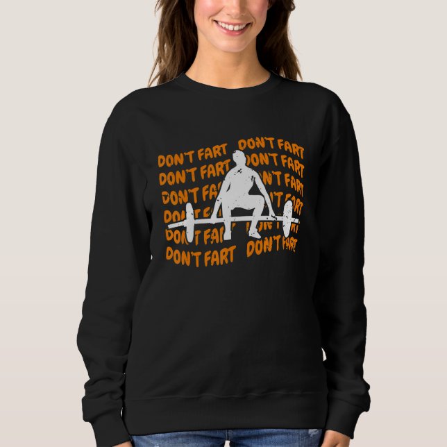 Camiseta Dont Fart Dont Fart Weightlifter Gym (Frente)
