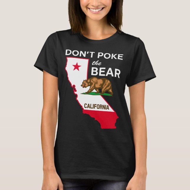 Camiseta Dont Ke The Bear California Republic Design  (Frente)