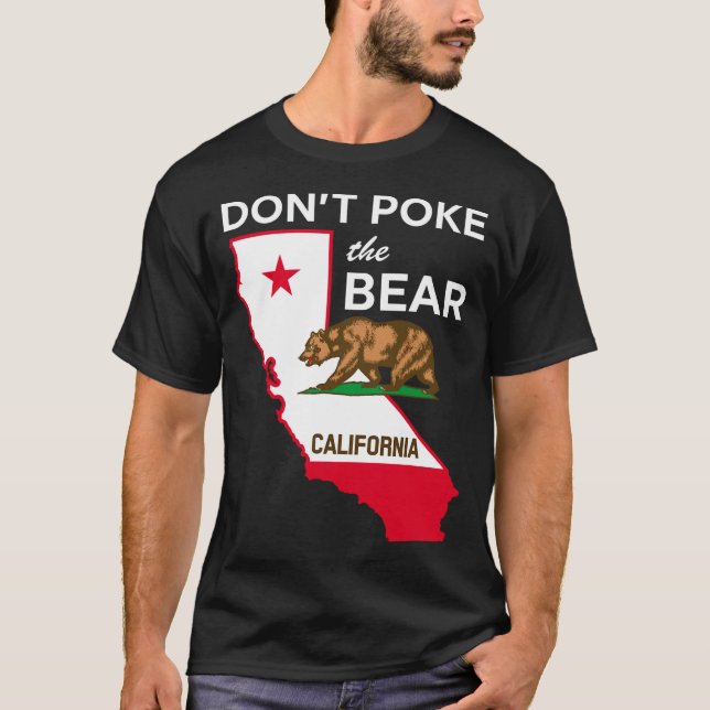 Camiseta Dont Ke The Bear California Republic Design  (Frente)