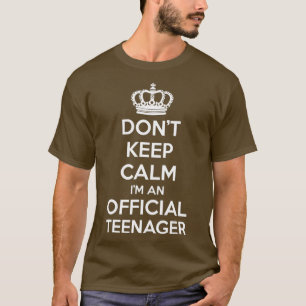 Camiseta Dont Keep Calm Im An Official nager Funny 13th Bir