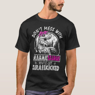 Camiseta Don't Mess With Grammiesaurus You'll Get Jurasskic