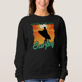 Camiseta Don't Stop Surfing  Surfer Back Print