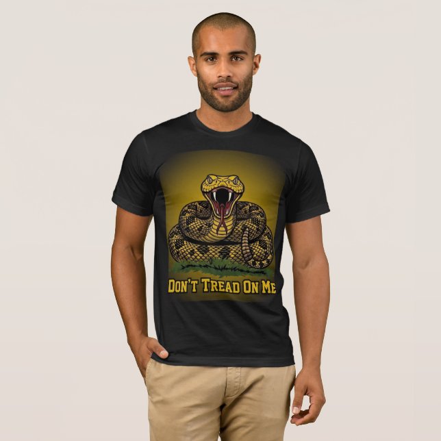 Camiseta Don't Tread On Me (Frente Completa)