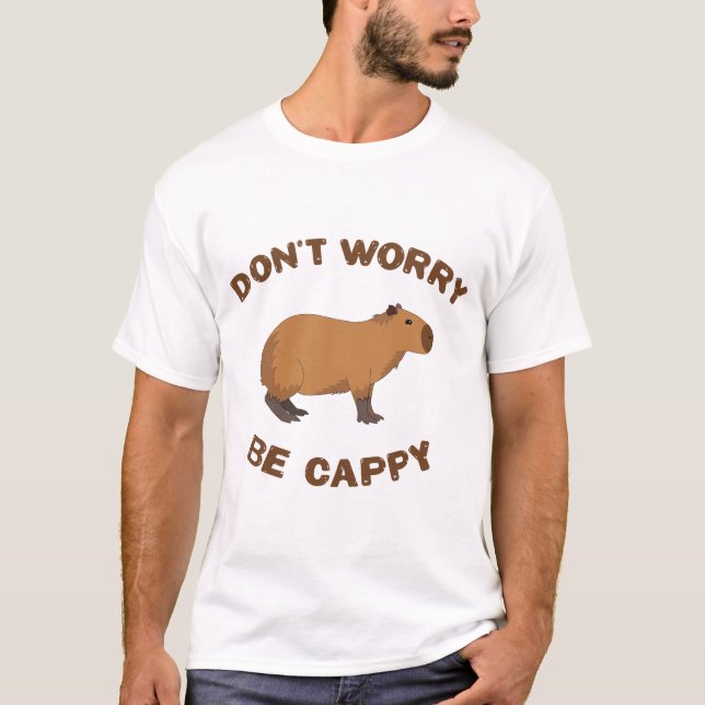 Camiseta Don't worry, be cappy (Frente)