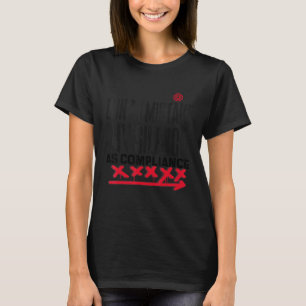 Camiseta Donu2019t Cometeu Meu Silêncio Como Gráfico De Con