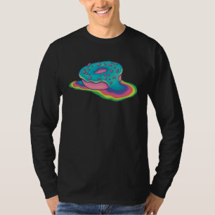 Camiseta Donut Arco-Íris Giz Pastel