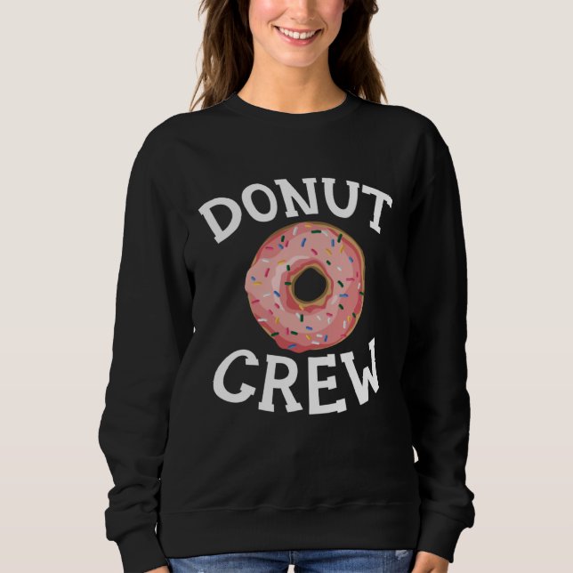 Camiseta Donut Crew Baking  Pastries Confectionery Baker Ba (Frente)