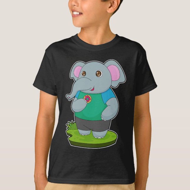 Camiseta Donut de Elefante (Frente)