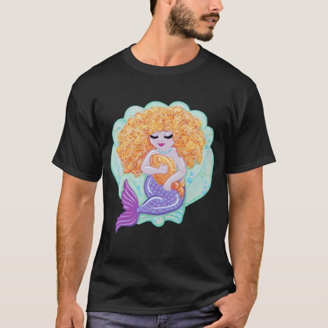 Camiseta donut de peixe do mar (Frente)