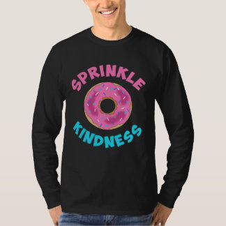 Camiseta Donut Sprinkle Kindess Boy Girls Kids Womens