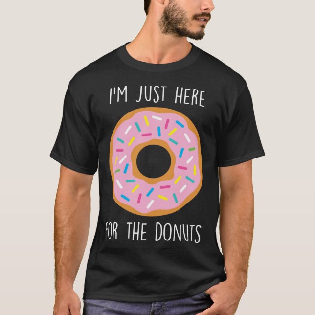 Camiseta Donut Sprinkles Doughnut Fried Dough Sweet Snack D (Frente)