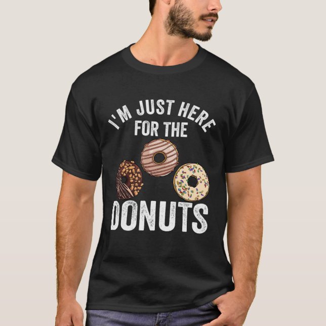 Camiseta Donut  Sprinkles for A Donut Themed Party (Frente)