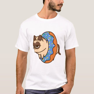 Camiseta Donuts Cats blue