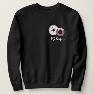 Camiseta Donuts de Chocolate Adoráveis com Granulado de Nat