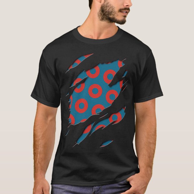 Camiseta Donuts Fishman  Phish (Frente)