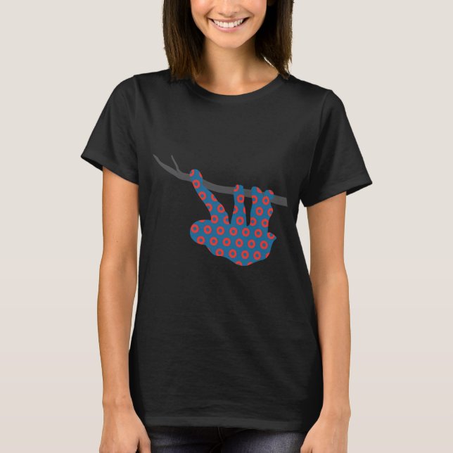 Camiseta Donuts Phish Sloth (Frente)