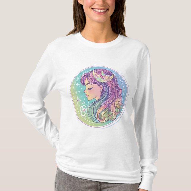 Camiseta Donzela Etérea de Virgem (Frente)