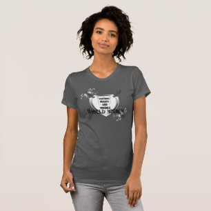 Camiseta Donzela orgulhosa do protetor de Viking