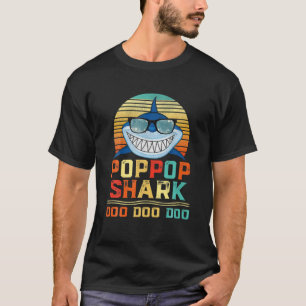 Camiseta Doo do Tubarão pop Pop - Parto de Tubarão Famili