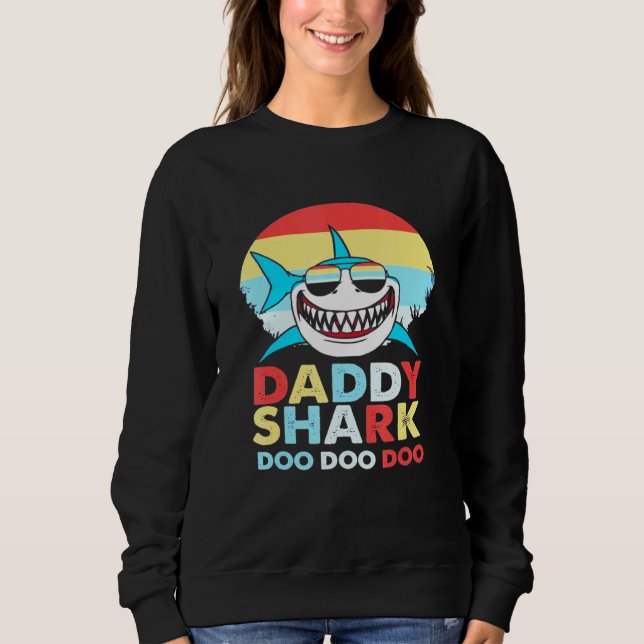 Camiseta Doo Doo Doo do Shark do pai (Frente)