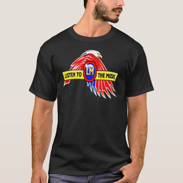 Camiseta Doobie Brothers To The Music Logo Sticker Essentia (Frente)
