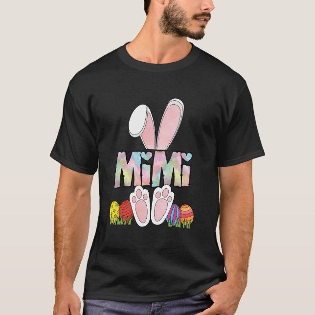 Camiseta Doodle Bunny Mama Mini Bunny Páscoa Páscoa (Frente)