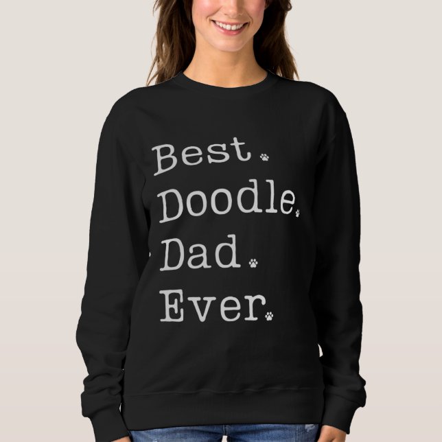 Camiseta Doodle Dad Best Doodle Dad Ever Labradoodle Doodle (Frente)