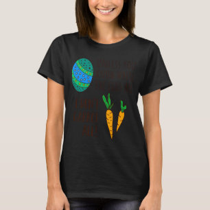 Camiseta Doodle de desenho animado fofo de Páscoa engraçado