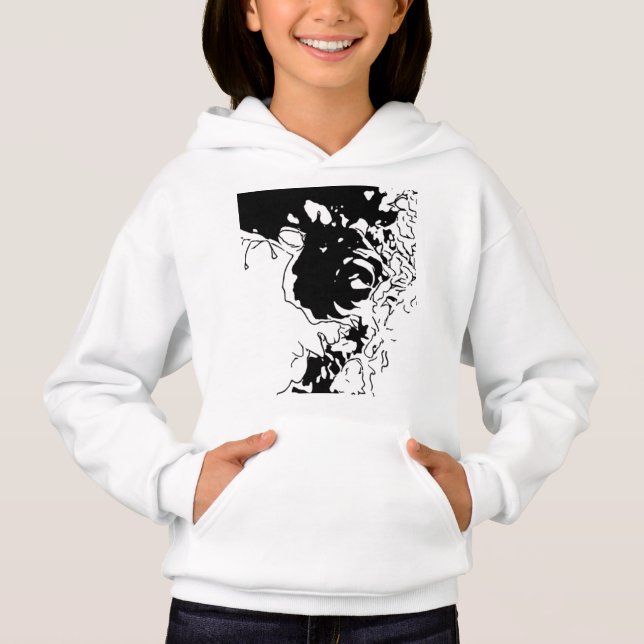 Camiseta Doodle de Flor (Frente)