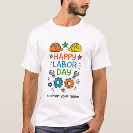 Camiseta Doodle Fun Labor Day