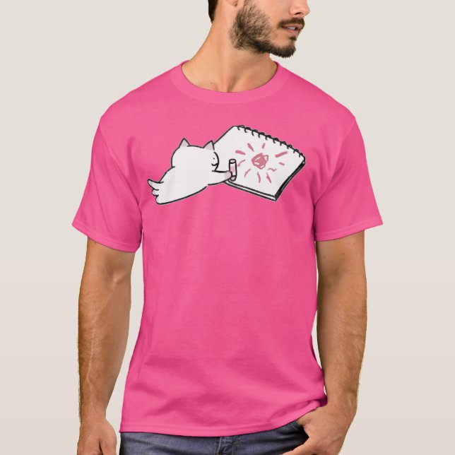 Camiseta Doodle Fushigi Neko No Kyuu-Chan (Frente)