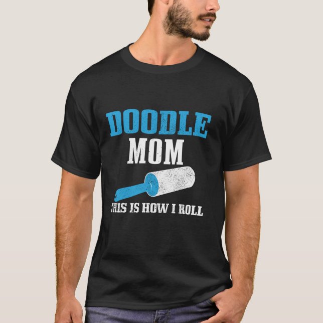 Camiseta Doodle Mãe Goldendoodle Labradoodle Engraçado Dood (Frente)