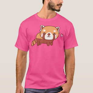 Camiseta Doodle Red Panda Bonita