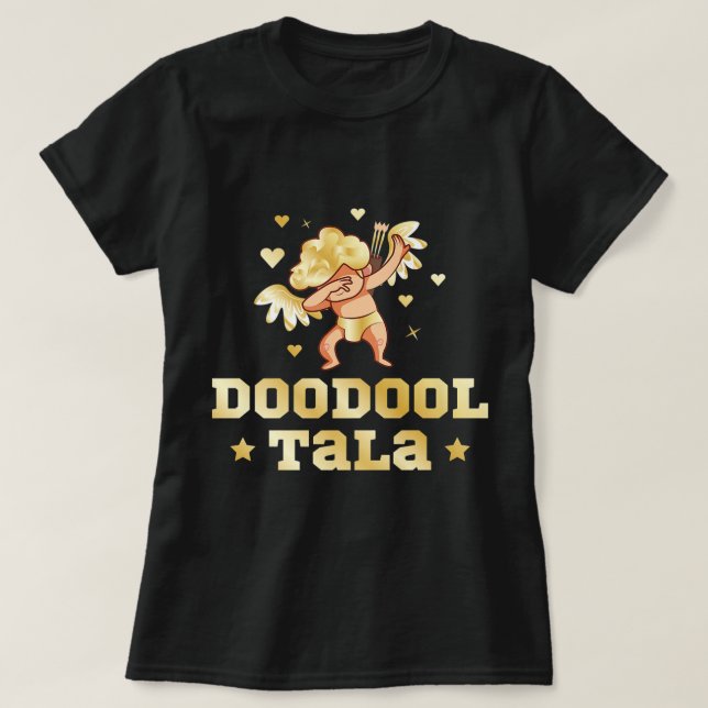 Camiseta Doodool Tala Dama Iraniana Engraçado Persa (Frente do Design)