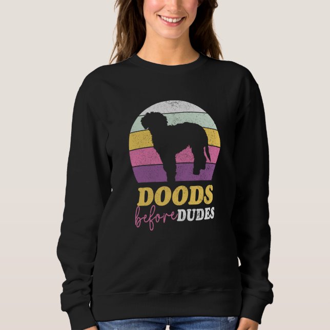 Camiseta Doods Before Dudes Bernedoodle Labradoodle Goldend (Frente)