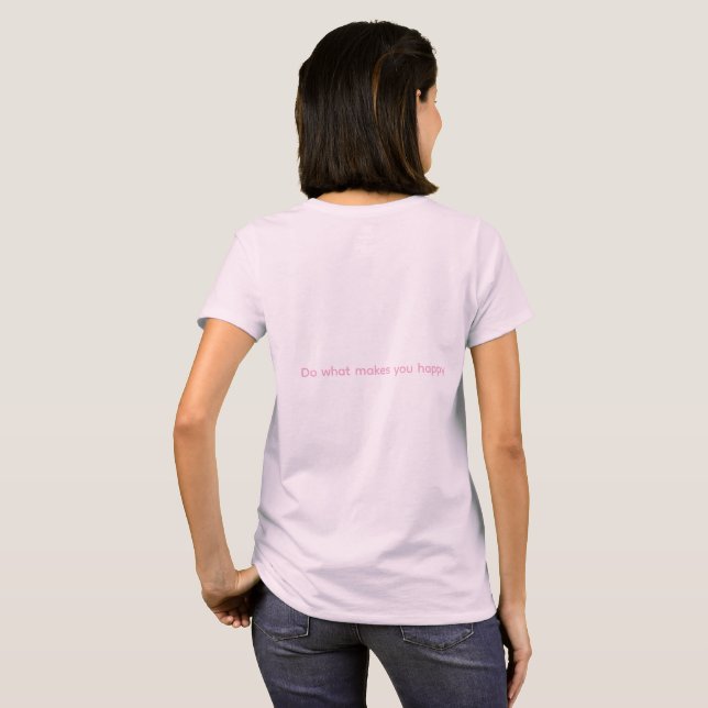 Camiseta dopamina de tv retrô (Parte Traseira Completa)