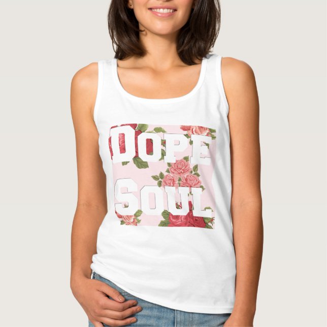 Camiseta Dope Soul Floral (Frente)