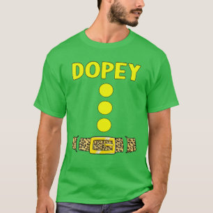Camiseta Dopey Halloween Dwarf Costume dá ideias Dwa Dopey