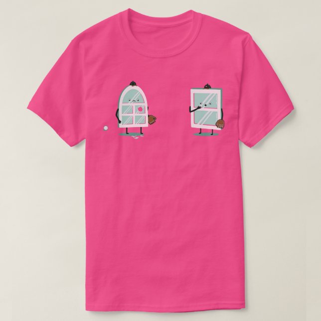 Camiseta Dor da janela (Frente do Design)