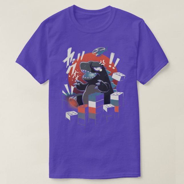 Camiseta Dor de Chibi Kaiju (Frente do Design)