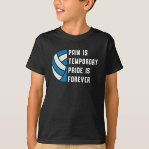 Camiseta Dor De Voleibol É Jogador Temporário De Retro Prai