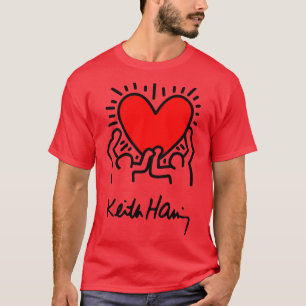 Camiseta dor no keith haring 2 pinos