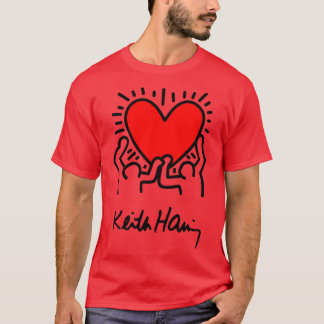 Camiseta dor no keith haring 2 pinos